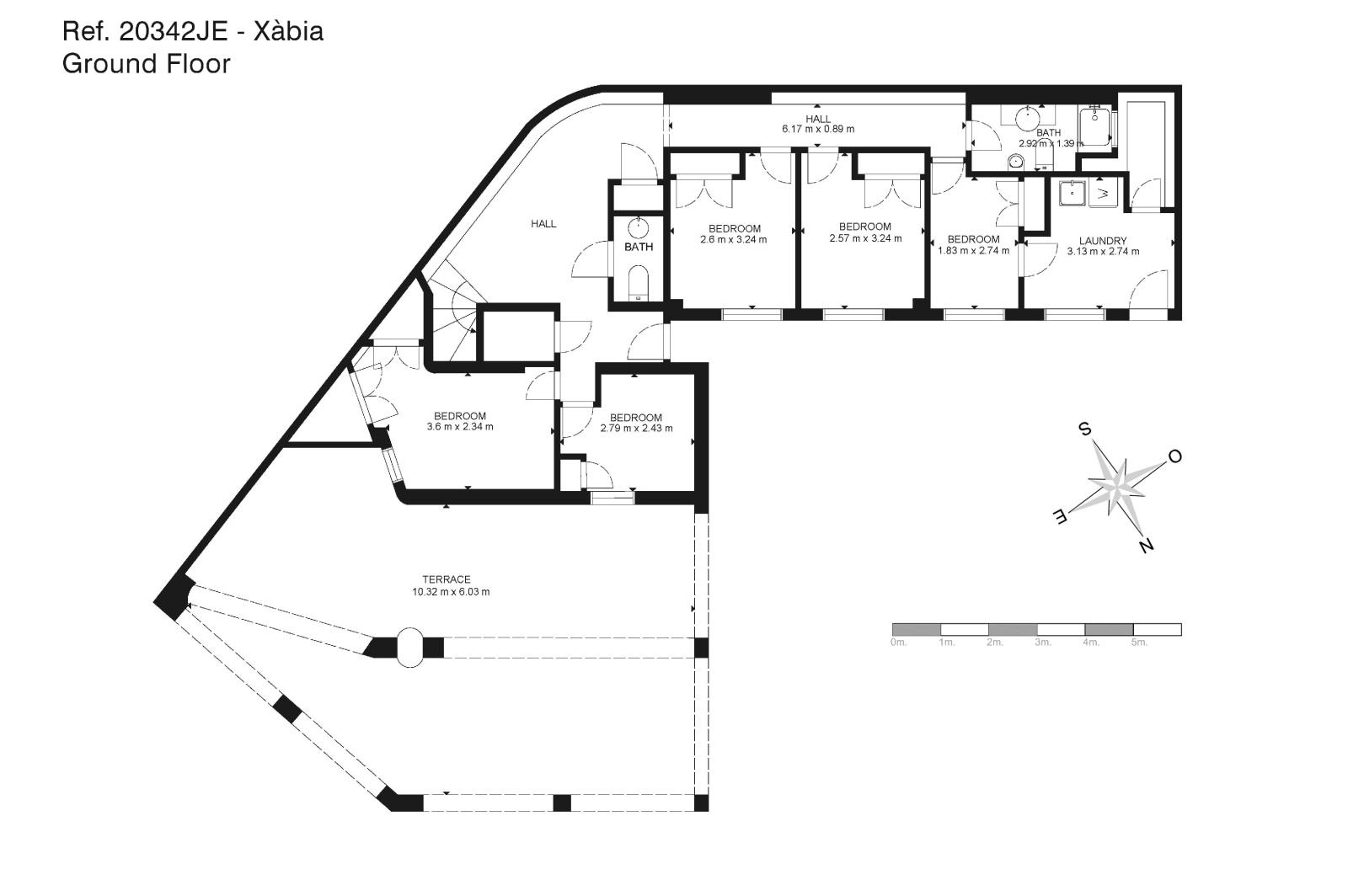 Villa mit Meerblick, 2734 m2 Grundstück und viel Potenzial